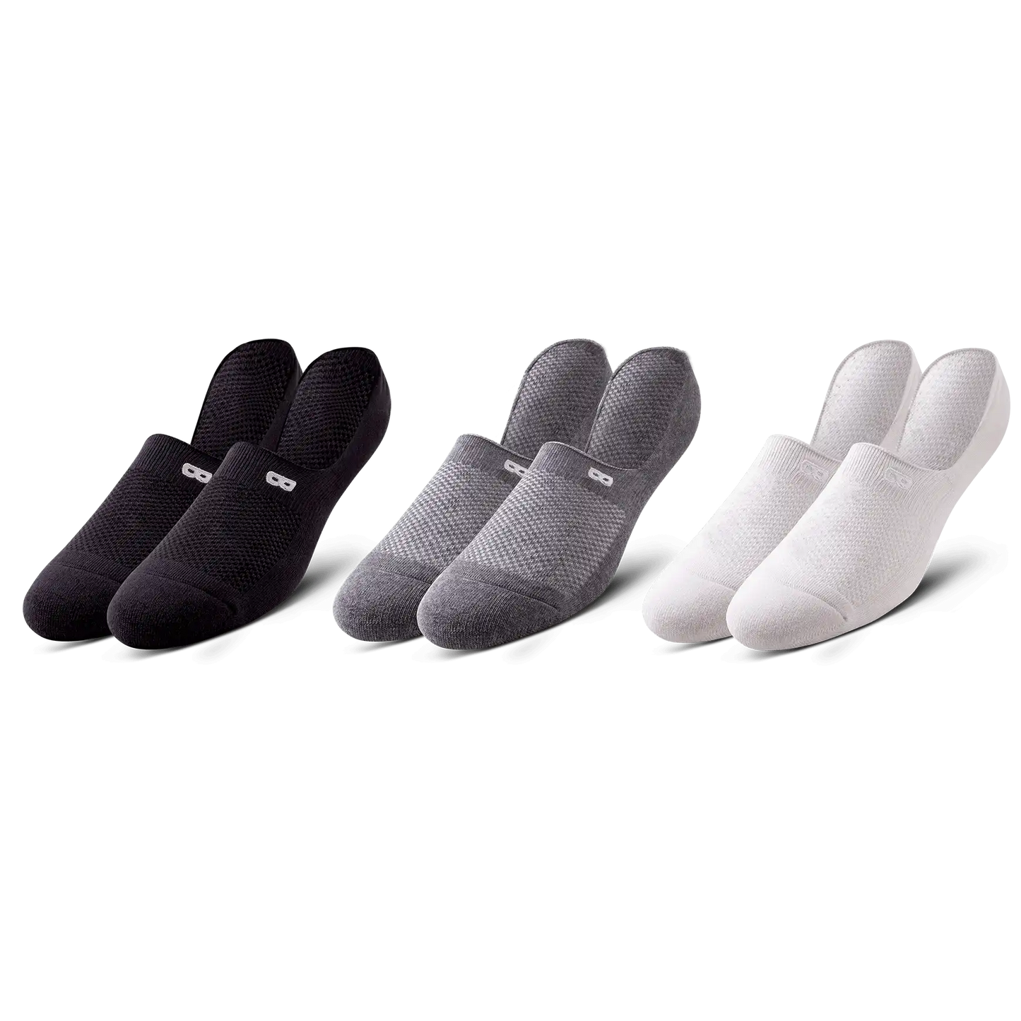 BOWO Cushion No Show - Neutrals (3-Pack)