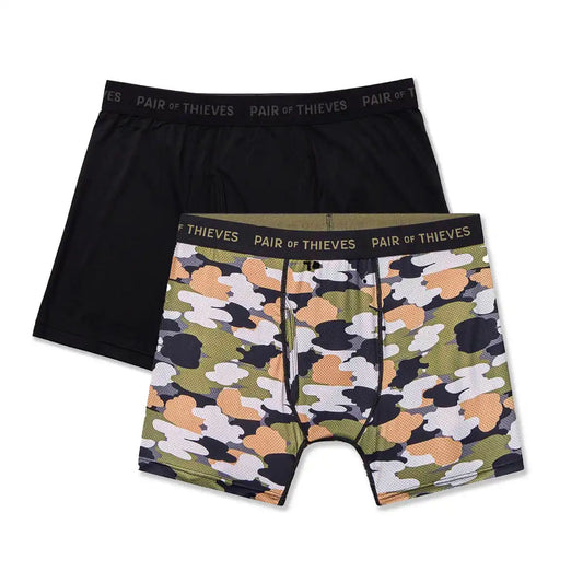 SuperFit Mesh Boxer Briefs (2-Pack)