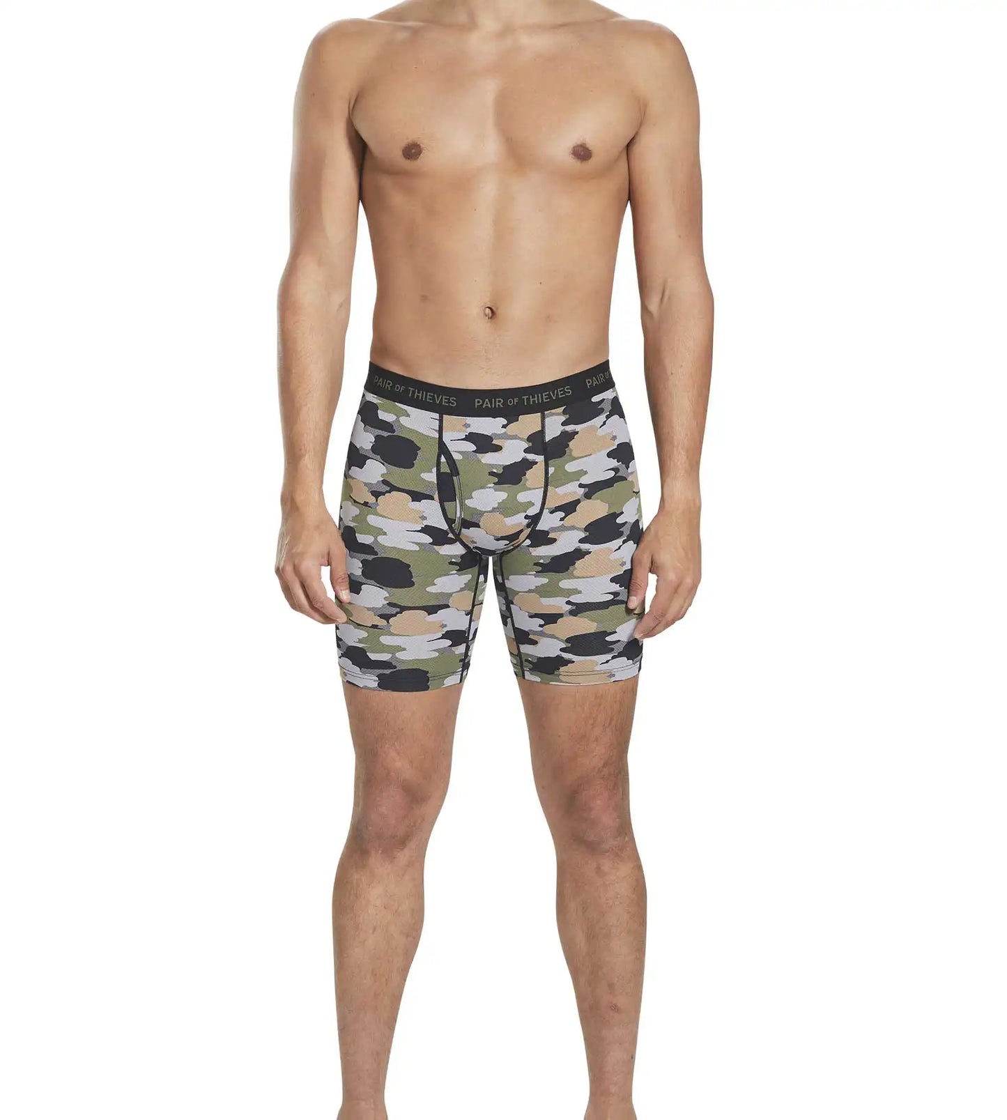 SuperFit Mesh Long Boxer Briefs (2-Pack)