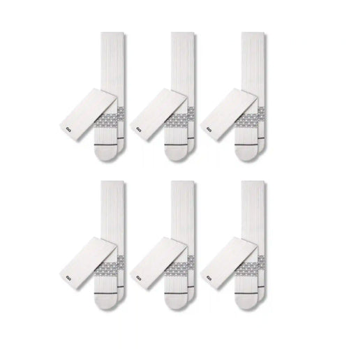 4-Way Stretch Cushion Crew (6-Pack)