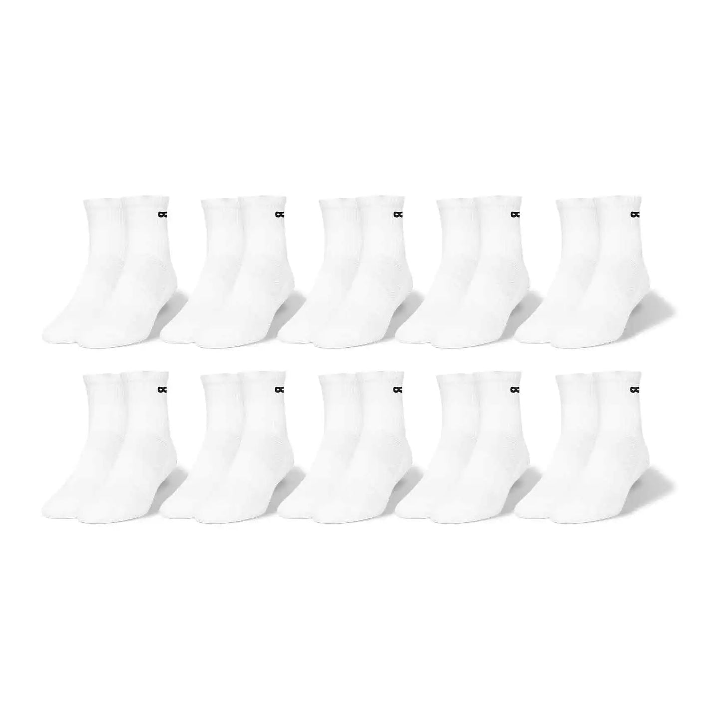 BOWO Cushion Ankle - Neutrals (10-Pack)