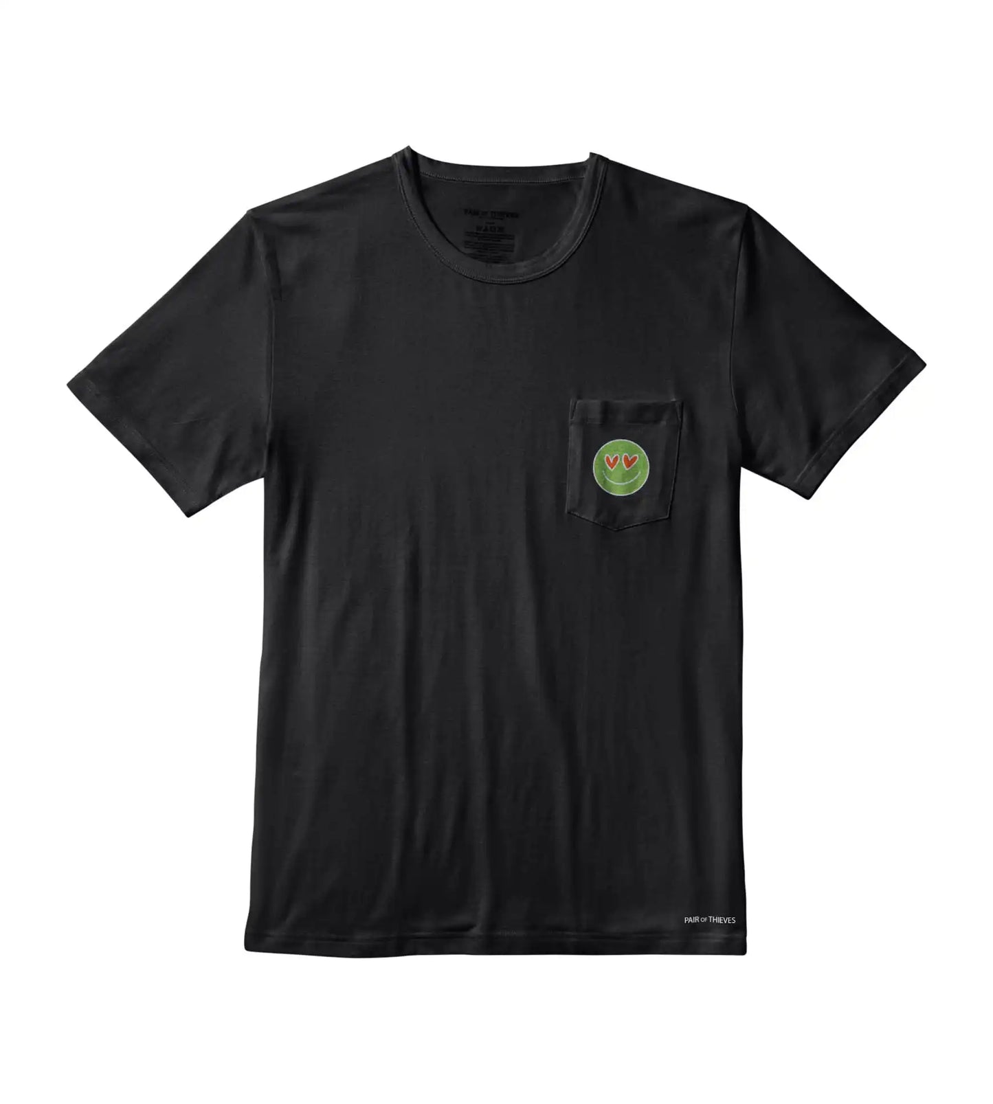 Never Alone Pocket Crew Neck Tee