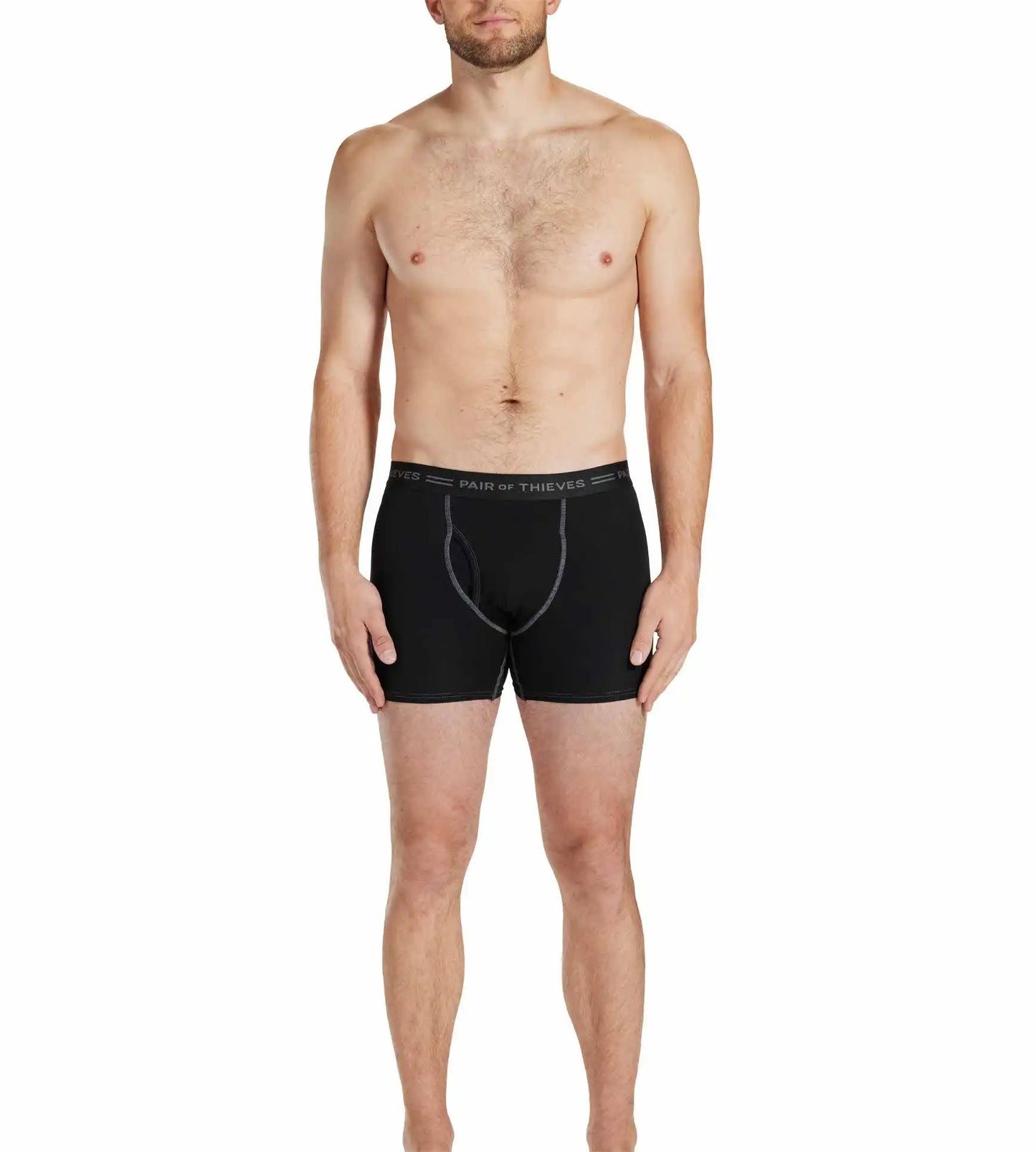 4-Way Stretch Every Day Kit Cotton Stretch Boxer Briefs (3-Pack)