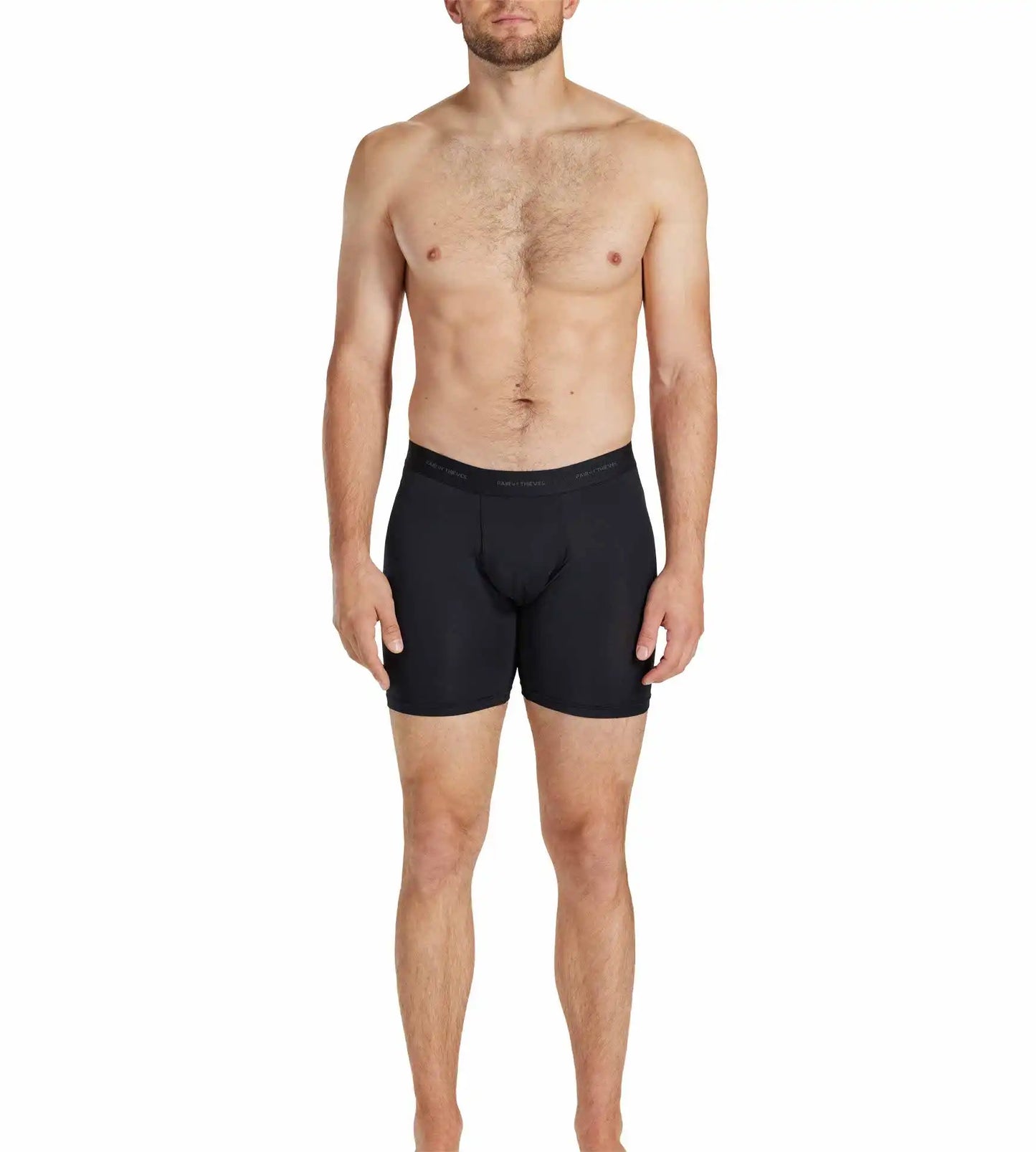 Quick Dry Action Blend Long Boxer Briefs (3-Pack)