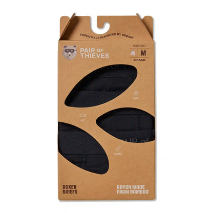Rayon Made From Bamboo Boxer Briefs (3-Pack)