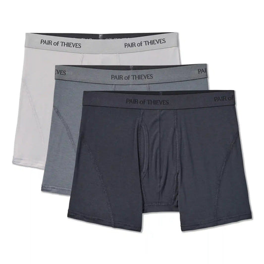 Rayon Made From Bamboo Boxer Briefs (3-Pack)
