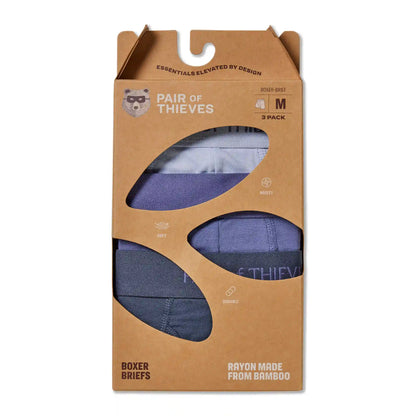 Rayon Made From Bamboo Boxer Briefs (3-Pack)