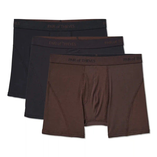 Rayon Made From Bamboo Boxer Briefs (3-Pack)