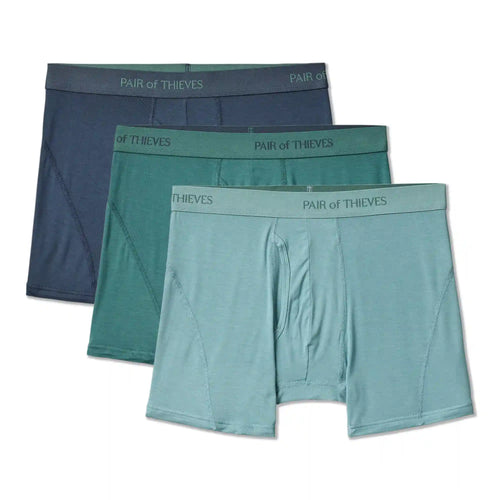 Rayon Made From Bamboo Boxer Briefs (3-Pack)