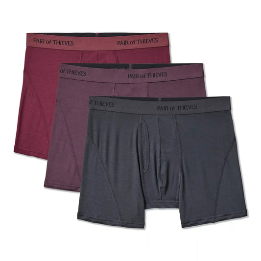 Rayon Made From Bamboo Boxer Briefs (3-Pack)