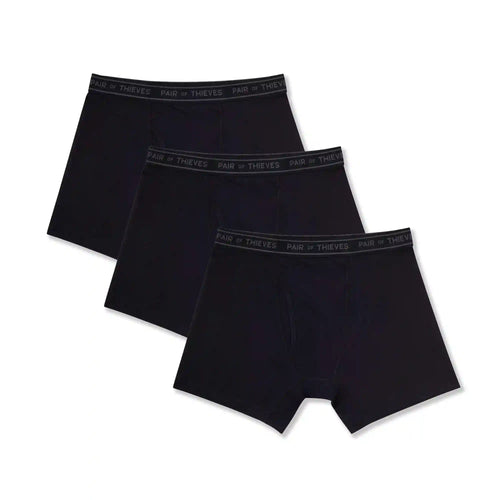 4-Way Stretch Performance Stretch Boxer Briefs (3-Pack)