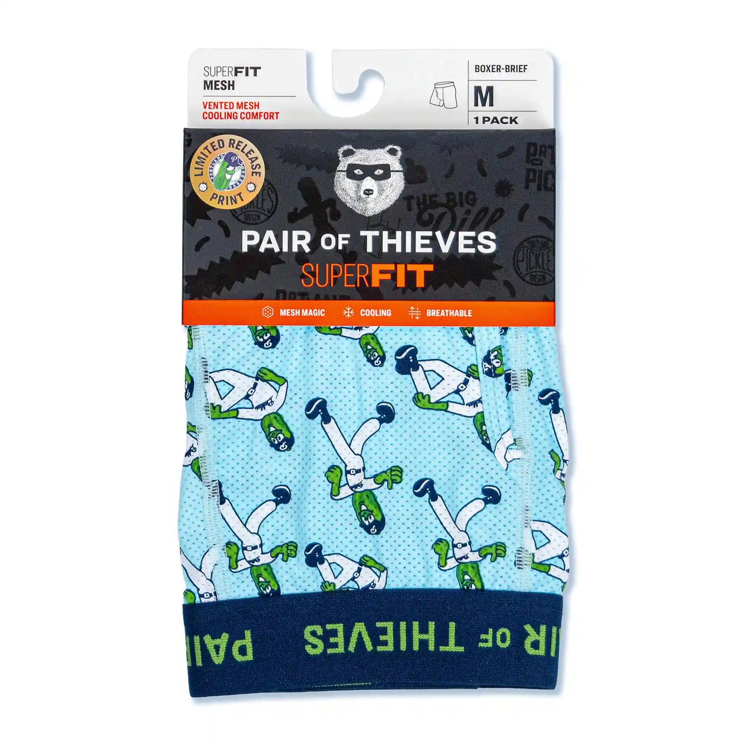 SuperFit Mesh Boxer Briefs (1-Pack)
