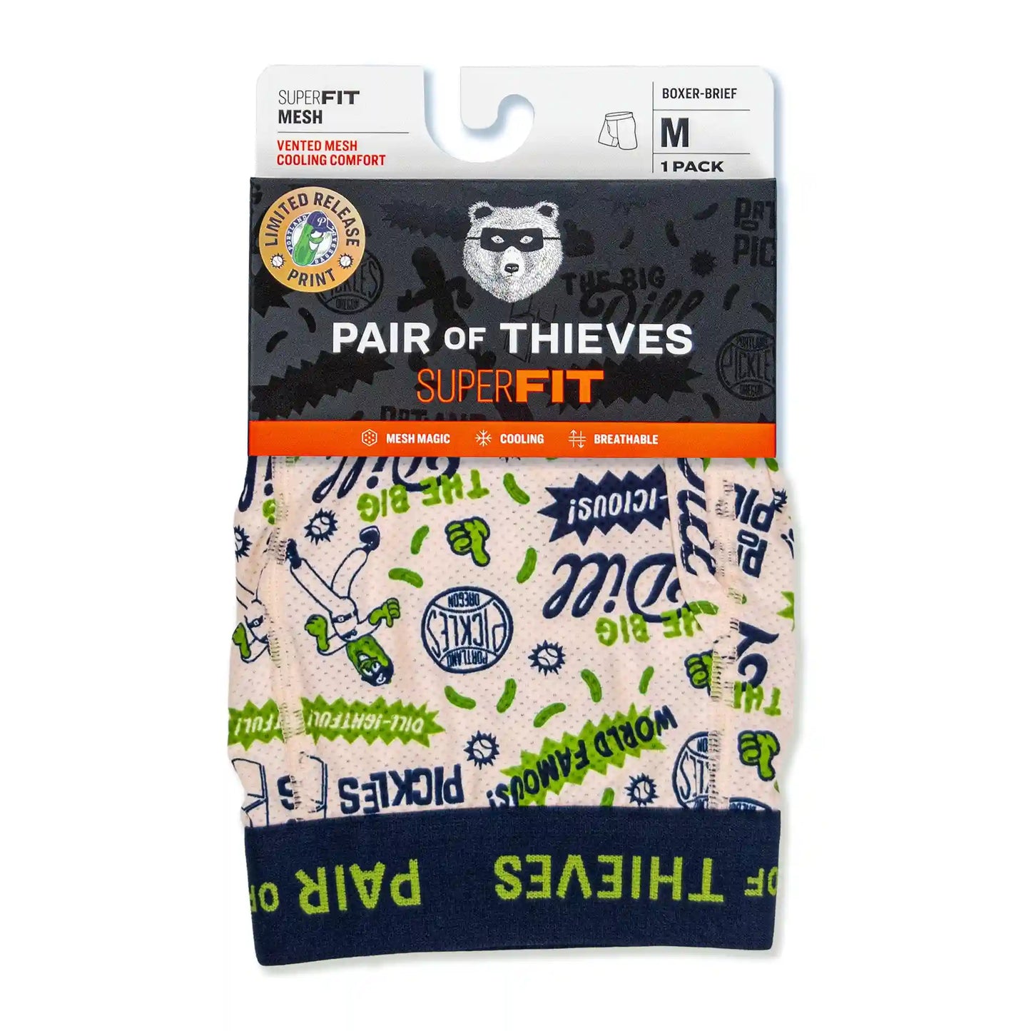 SuperFit Mesh Boxer Briefs (1-Pack)