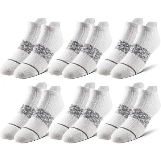 4-Way Stretch Cushion Low-Cut (6-Pack)