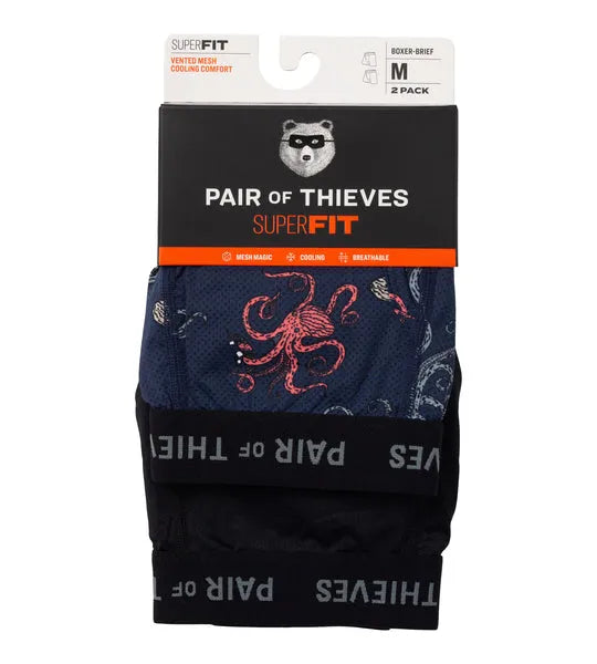 SuperFit Mesh Boxer Briefs (2-Pack)